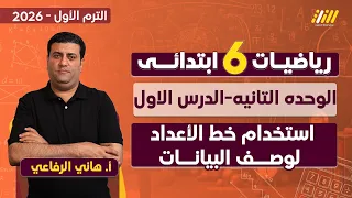 رياضيات الصف السادس الابتدائي الترم الاول استخدام خط الاعداد لوصف البيانات الصف السادس 