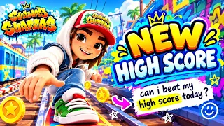 Subway Surfers Live - Running For New High Score 😲 #subwaysurferslive #verticallivefeed #livestream