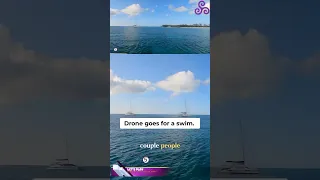 Drone Mission FAIL: Sunk into the Ocean!
