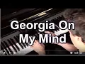 Download Lagu How to play GEORGIA ON MY MIND in C Jazz Piano College 225
