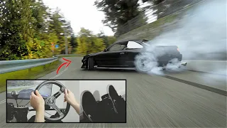 Touge Drifting s14 Kouki (Realistic Chase POV)