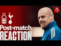 Lagu Sean Dyche Reaction 🗣️ | Nottingham Forest 3-0 Tottenham Hotspur | Premier League