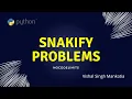 Python Tutorial Snakify Problem How to take input of numbers Print numbers Answers