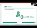 DMR Reporting in Your DEQ Online for 300J Permits