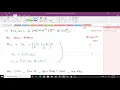 Runge-Kutta 2nd Order Method Numerical Differentiation