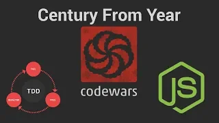 Codewars Century From Year 8 kyu TDD in JavaScript
