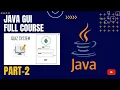 How to create Jlabel Jtextfield Jbutton java gui full course part 2