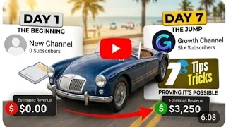 how i grew my channel to 10k in 7days no bs 