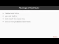 Learning React Applictn Development with Redux Node JS Advantages of React Router packtpub com