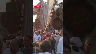 في حضرة شيخ العرب الكل هايم تفاعل الجمهور مع المنشد صلاح العسكري بمولد السيد البدوي بطنطا 