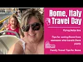 DTW-FCO Delta One First Day in Rome My Best Tips from traveling yearly to Rome Italy Family