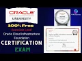 How to register Oracle University Cloud Infrastructure Foundations Certification Exam 2022