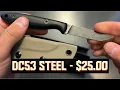 Lagu SDOKEDC - Fixed Blade - DC53 Steel - $25.00
