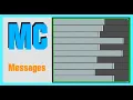 MC in 01 - MC Messages