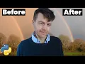 I made an INSTAGRAM style filter using PYTHON