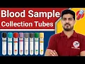 Blood Sample Collection Tubes Blood Sample Vials Hospital Laboratory Phlebotomy