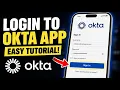 How to login to Okta mobile app - Easy Tutorial