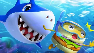 The Shark is Coming More Yummy Foods Family Collection Best Cartoon for Kids