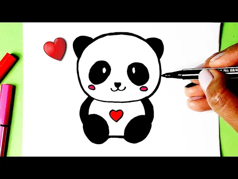 Download MP3 Como desenhar Urso Panda fofo KAWAII ❤ Desenho kawaii - Drawing to Draw