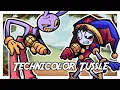 Download Lagu FNF Technicolor Tussle but it's Jax vs Pomni