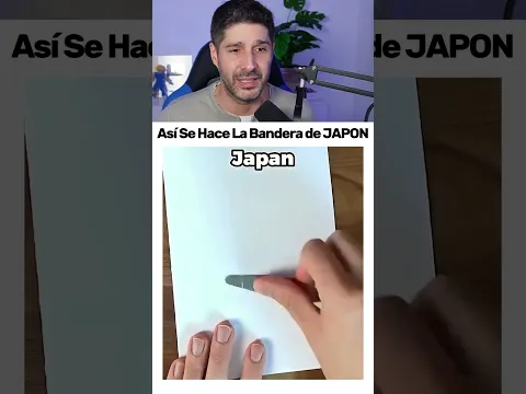 INTENTÓ DIBUJAR LA BANDERA DE JAPÓN Y SALIÓ ESTO! 😱