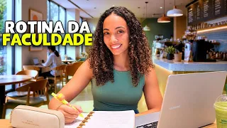 MINHA ROTINA DE ESTUDOS NA FACULDADE PÚBLICA!!! 
