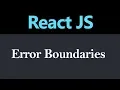 Error Boundaries in React JS Hindi