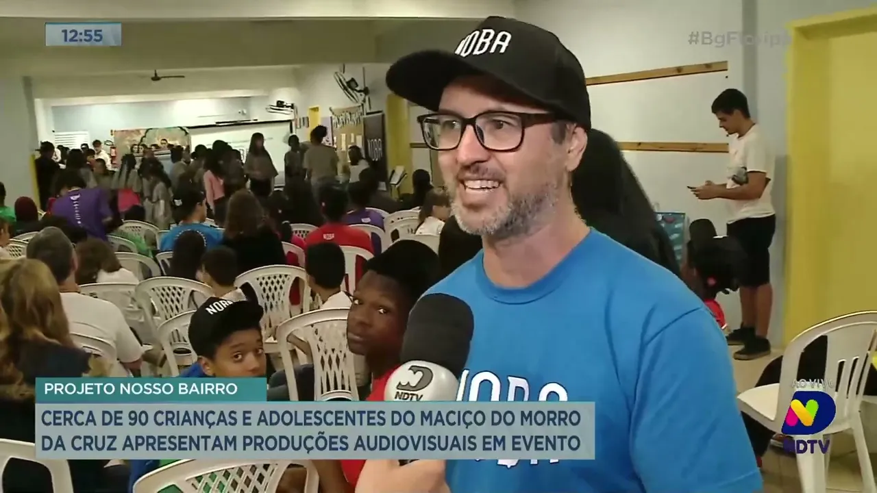 Projeto Nosso Bairro: cerca de 90 crianças do Maciço do Morro da Cruz apresentam produções em evento
