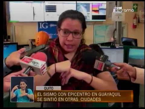 El sismo con epicentro en Guayaquil se sintió en otras ciudades