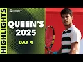 Alcaraz vs Munar Battle; Lehecka, Fearnley, Opelka \u0026 More Play | Queen's 2025 Day 4 Highlights