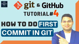 Git Tutorial - How to do First Commit in Git First Git Commit