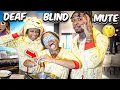BLIND DEAF MUTE CHALLENGE EXTREME DISASTER