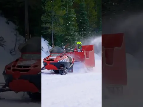 Santa’s tryna set a new delivery record! #christmas #snowmobile full build & test video