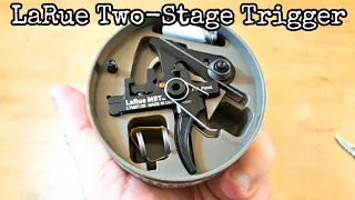 LaRue Tactical MBT-2S Two-Stage Trigger unboxing