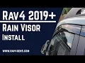 Best window visor for the Toyota Rav4 2019 2020 2021