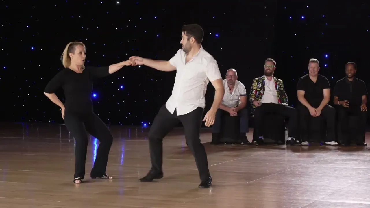 Improv West Coast Swing - Ben Morris & Sarah Vann Drake - Swingtacular 2023 Peer Vote Invitational