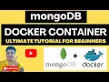 Run MongoDB Image in Docker Container Complete Tutorial for MongoDB Containerization