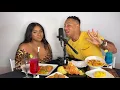 JAMAICAN FOOD ASMR ft. Yanique Curvy Diva | QUITE PERRY