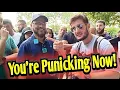 Download Lagu You're PUNICKING Now! Speaker's corner Christian Vs Hashim 