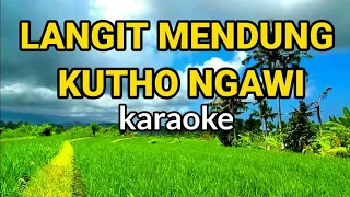 Download LANGIT MENDUNG KUTHO NGAWI  COVER PA600 VERSI KARAOKE MP3