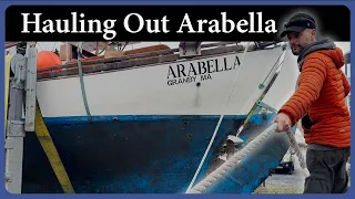 Quick Haul-Out & Hull Inspection | Preparing Arabella for a Newfoundland Winter