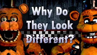 Are The Withereds and FNaF 1 Animatronics Really the Same - FNaF Theory