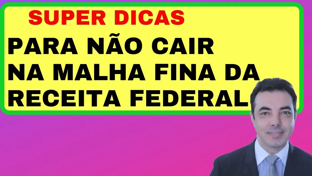 Declaração de Imposto de Renda Pessoa Física Malha Fina Retificação e Notificação da Receita Federal