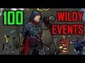 Loot from 100 Special Wilderness Flash Events - RuneScape 3
