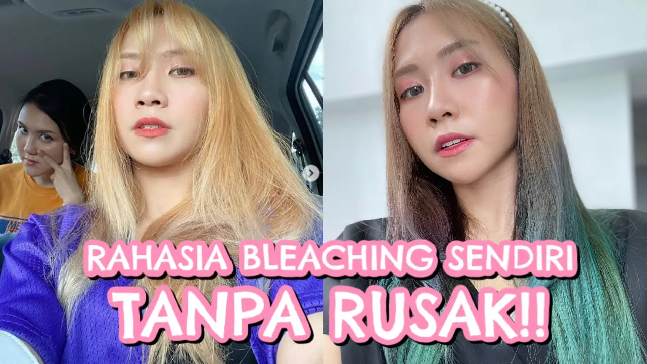 TUTORIAL cat rambut aquamarine🌊 || Cat rambut mint ash pakai miranda🌱