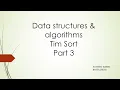 Tim Sort Algorithm Part 3 Scala