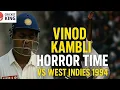 Download Lagu Vinod Kambli Test Career Ends by Westindies Bowlers | All 6 Dismissals in Test Series 1994