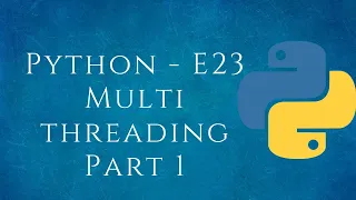 Python-E23 Multithreading in brief Beginner version Tamil
