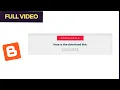 FULL Design A Download Button With Timer For Your Website Using HTML CSS JS