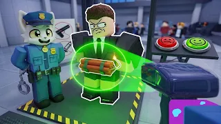 SIENDO GUARDIA DE SEGURIDAD DE UN AEROPUERTO EN ROBLOX!✈️